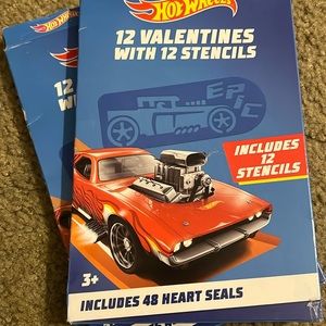 Hot wheels valentines
